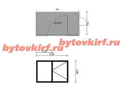 Объект для Физические лица - Торговый ларек 4,5м